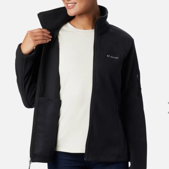 NWOT Columbia Women’s Fast Trek™ II Fleece Jacket (Black) - Picture 6 of 6